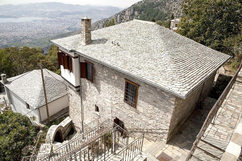 Archontiko Koilia Hotel Makrinitsa Bagian luar foto