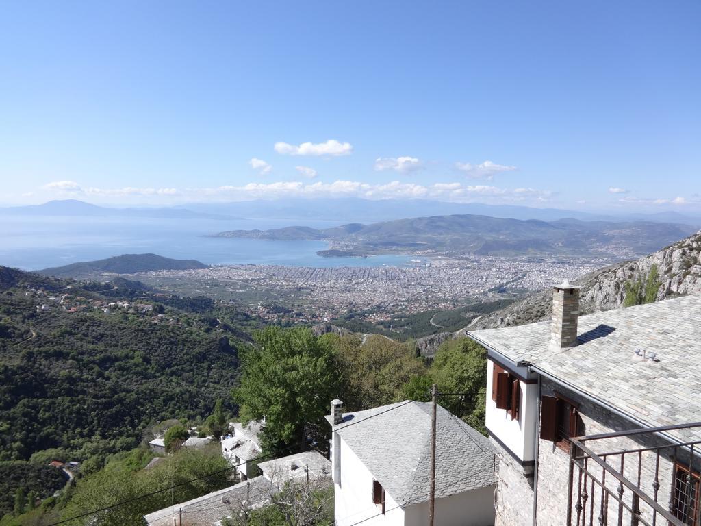 Archontiko Koilia Hotel Makrinitsa Bagian luar foto