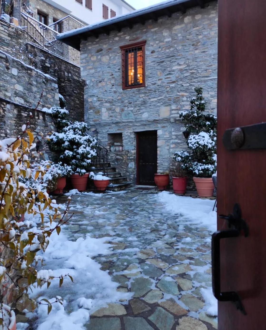 Archontiko Koilia Hotel Makrinitsa Bagian luar foto